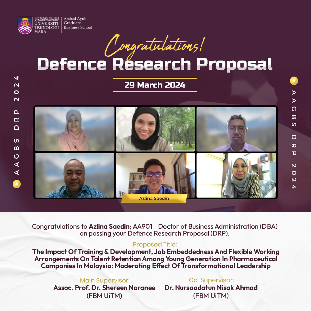 Defence Research Proposal (DRP) - Azlina Saedin