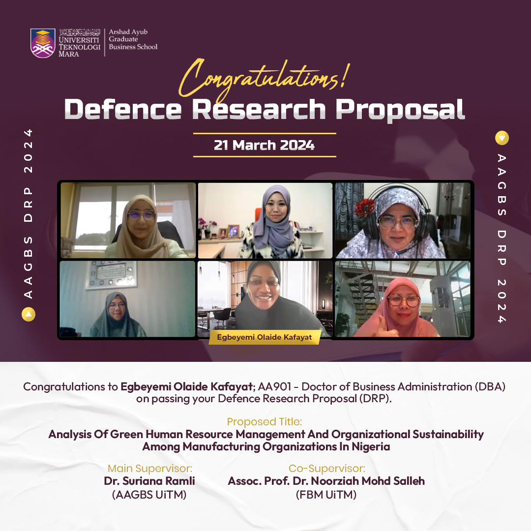 Defence Research Proposal (DRP) - Egbeyemi Olaide Kafayat