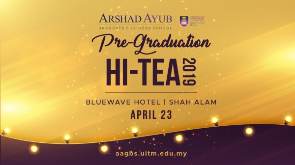 AAGBS Pre-Graduation Hi-Tea 2019