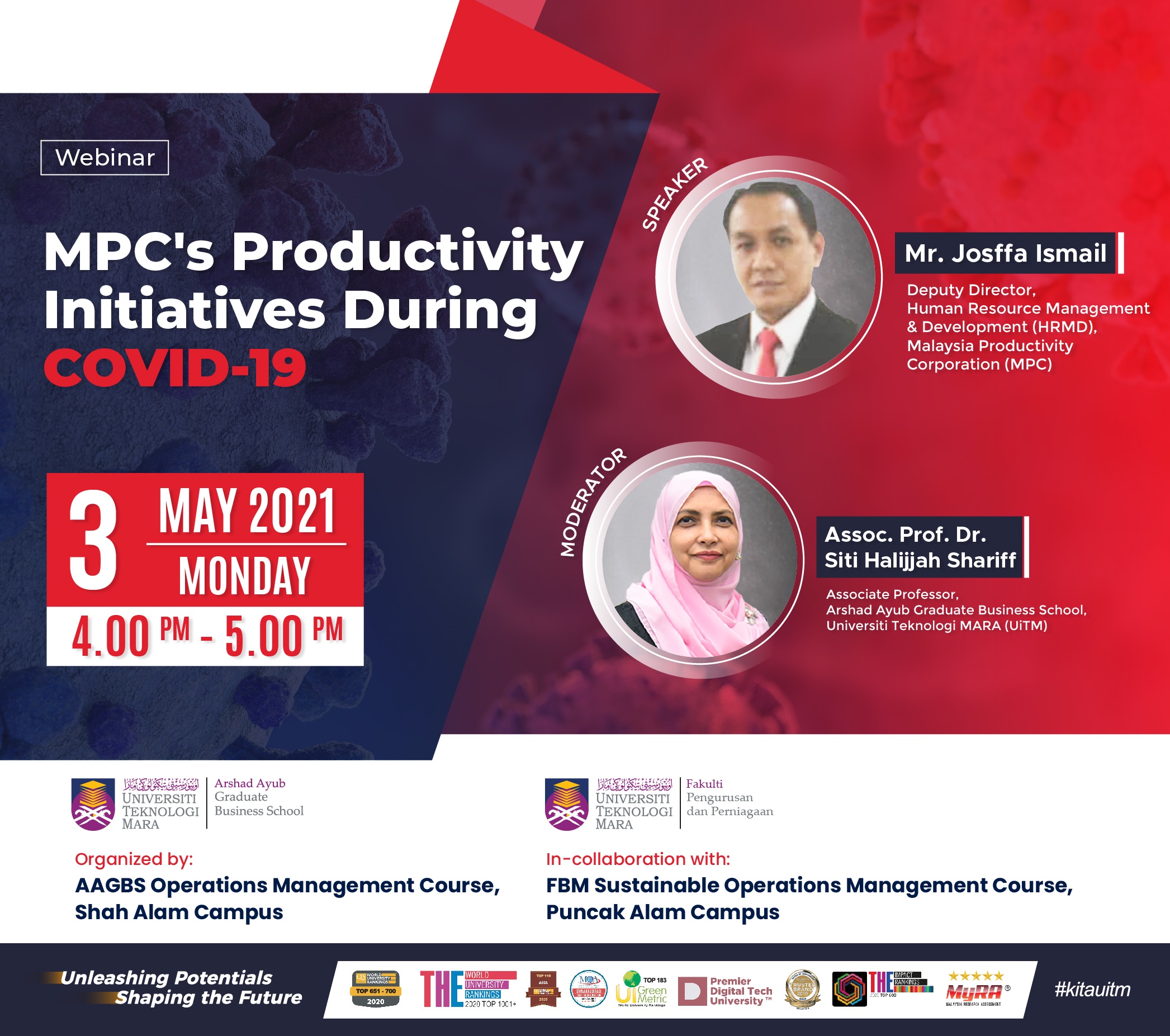 Webinar - MPC's productivity initiatives during COVID-19