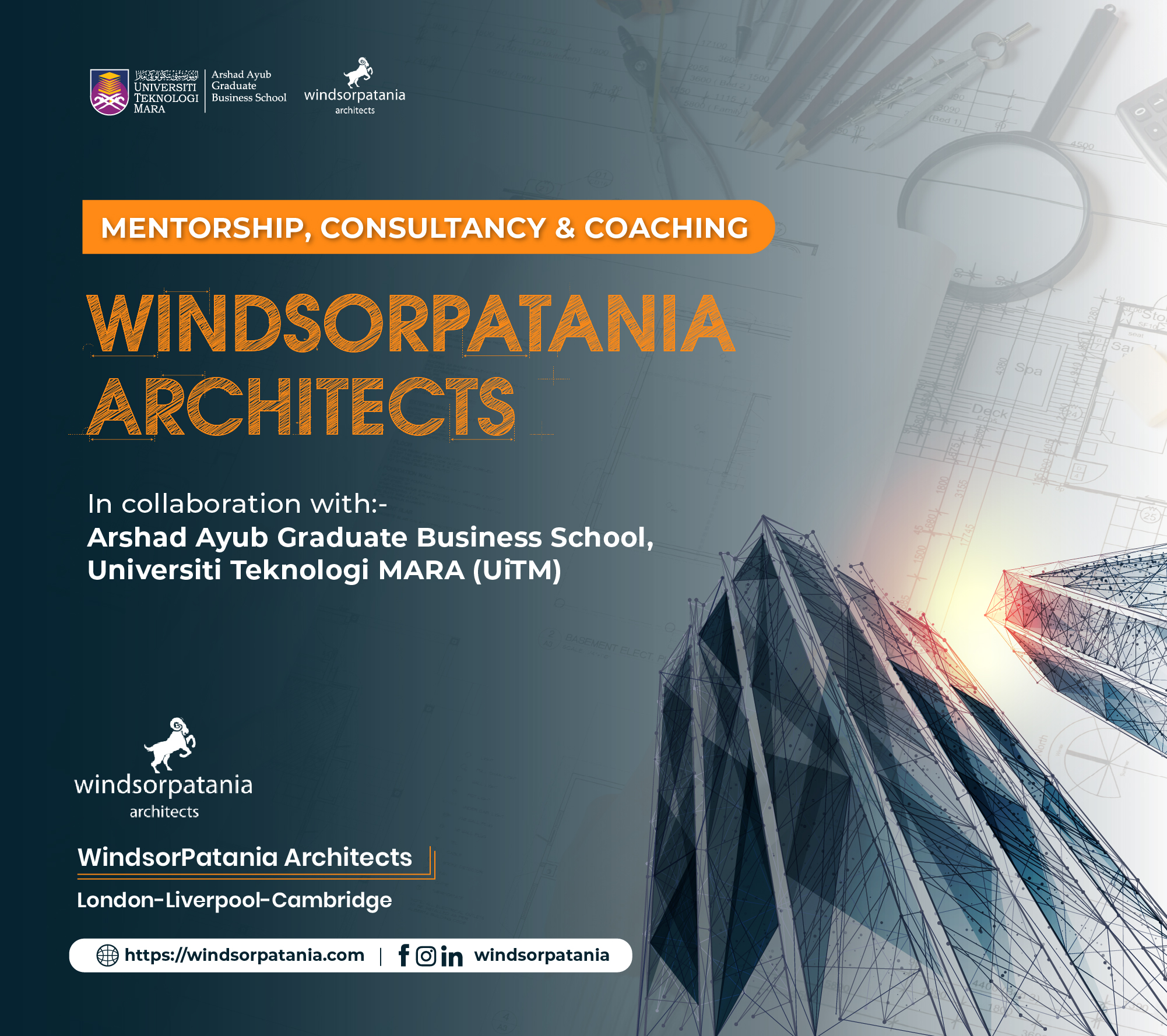 Mentorship, Consultancy & Coaching Program With Windsorpatania Architects