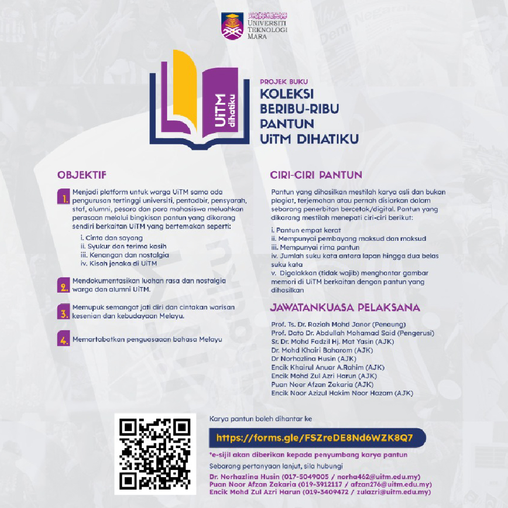 Projek Buku Koleksi Beribu-Ribu Pantun UiTM Di Hatiku