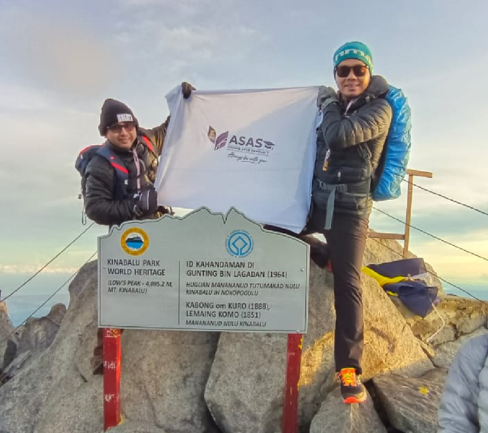Congratulations | ASAS Reached The Peak of Mount Kinabalu