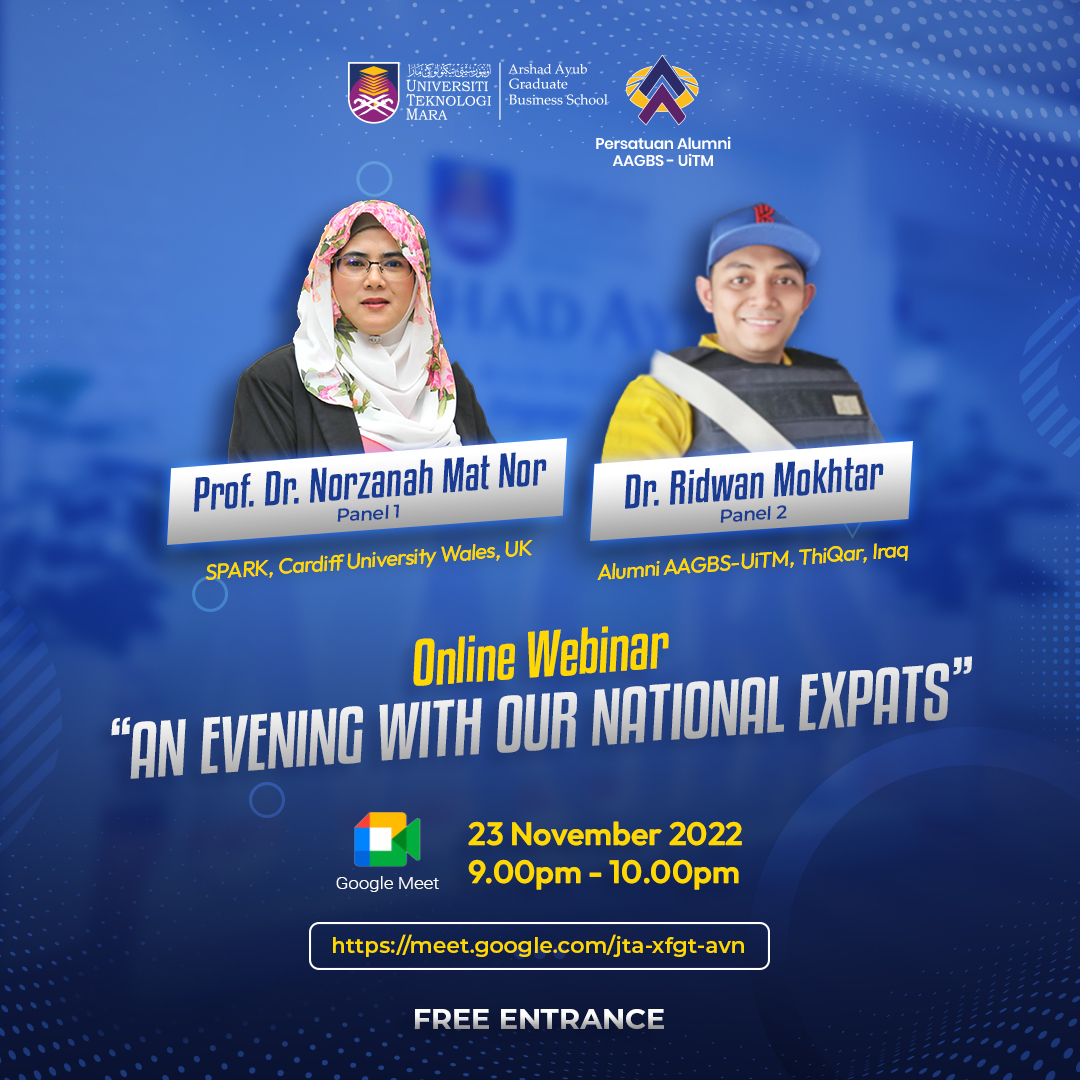 Alumni Webinar - An Evening With Our National Expats