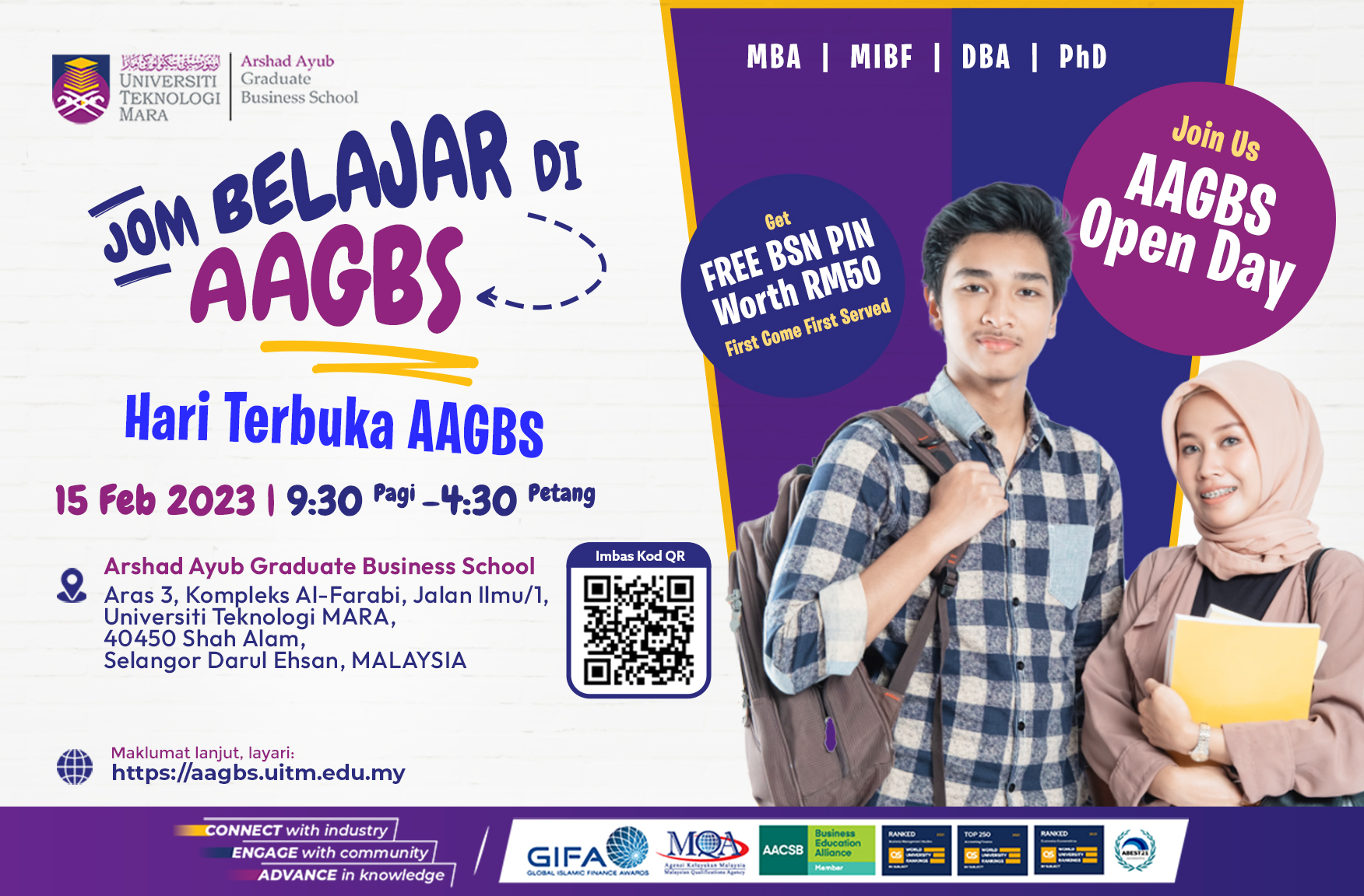 AAGBS Open Day - "Jom Belajar di AAGBS"