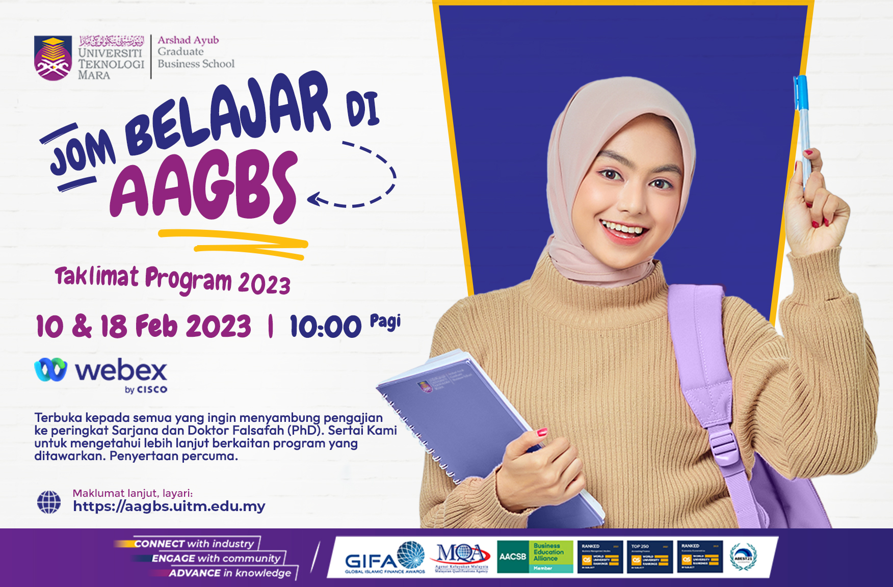 Taklimat Program - "Jom Belajar di AAGBS"