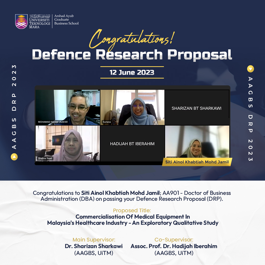 Defence Research Proposal (DRP) - Siti Ainol Khabtiah Mohd Jamil