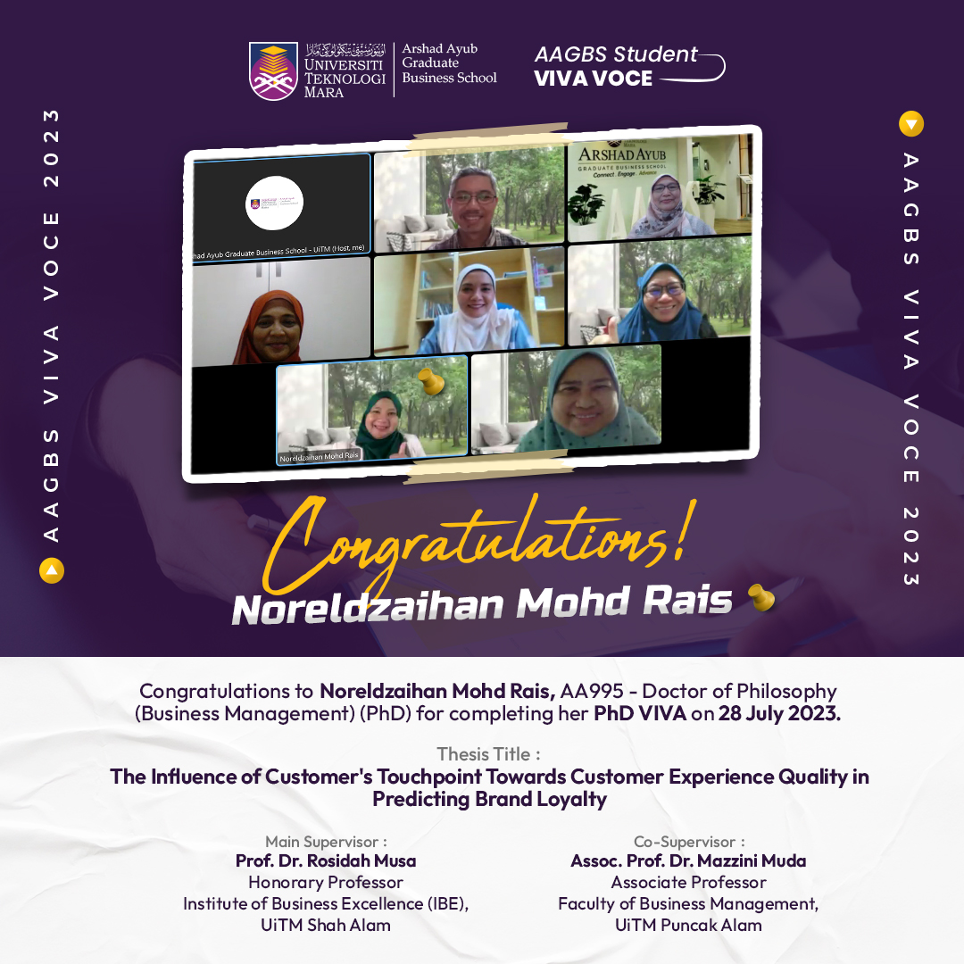 VIVA VOCE - Noreldzaihan Binti Mohd Rais