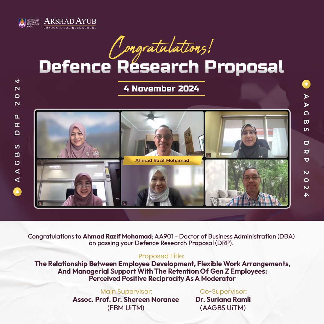 Defence Research Proposal (DRP) - Ahmad Razif Mohamad