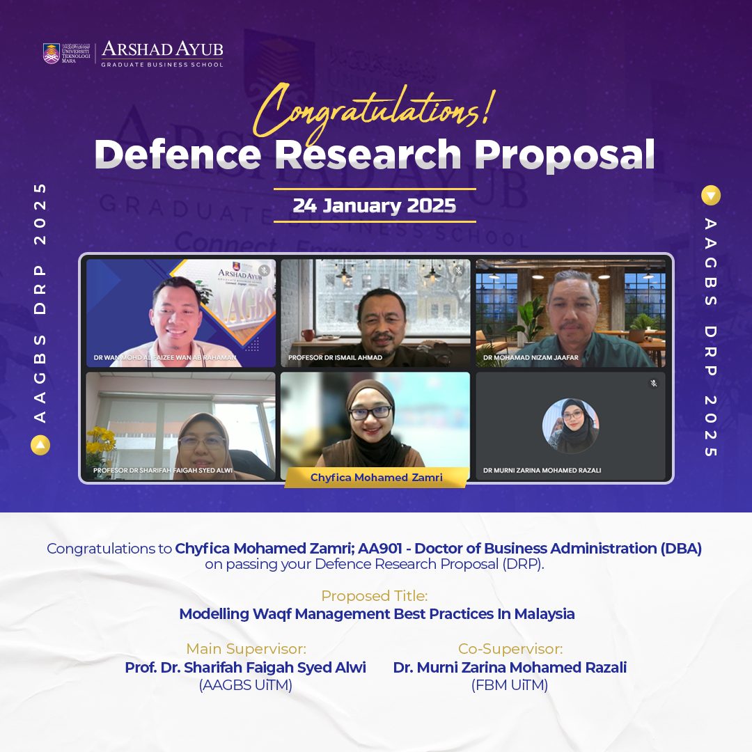 Defence Research Proposal (DRP) - Chyfica Mohamed Zamri