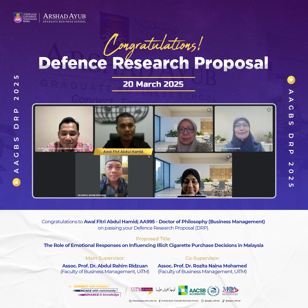 Defence Research Proposal (DRP) - Awal Fitri Abdul Hamid
