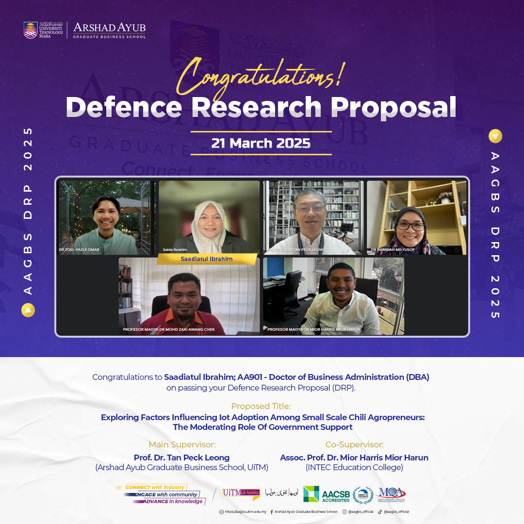 Defence Research Proposal (DRP) - Saadiatul Ibrahim