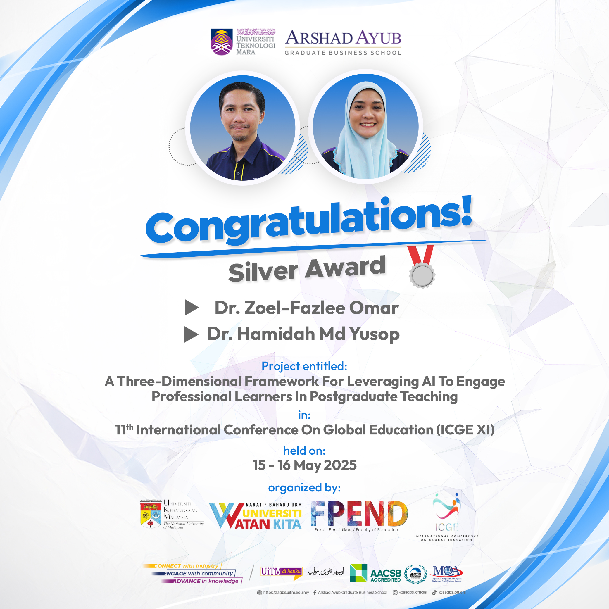 Silver Award ICGE IX
