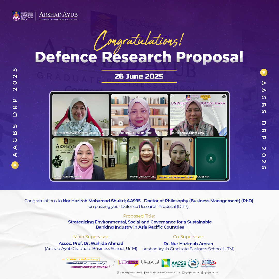 Defence Research Proposal (DRP) - Nor Hazirah Mohamad Shukri