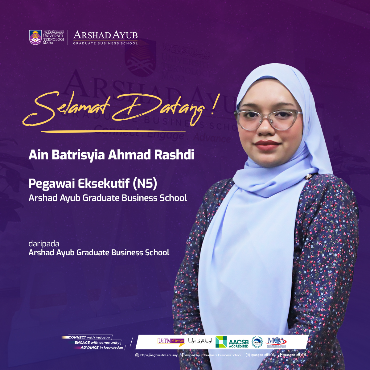 Selamat Datang Ain Batrisyia Ahmad Rashdi